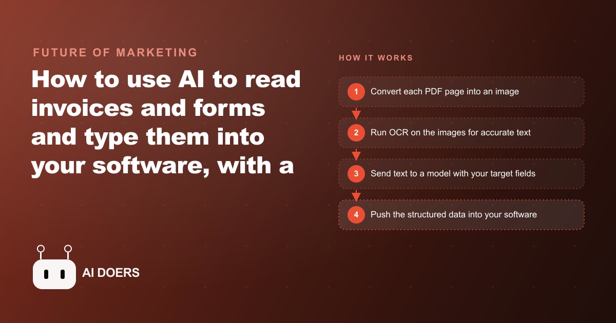 Automate Boring Data Entry With AI: From PDF to Your Software