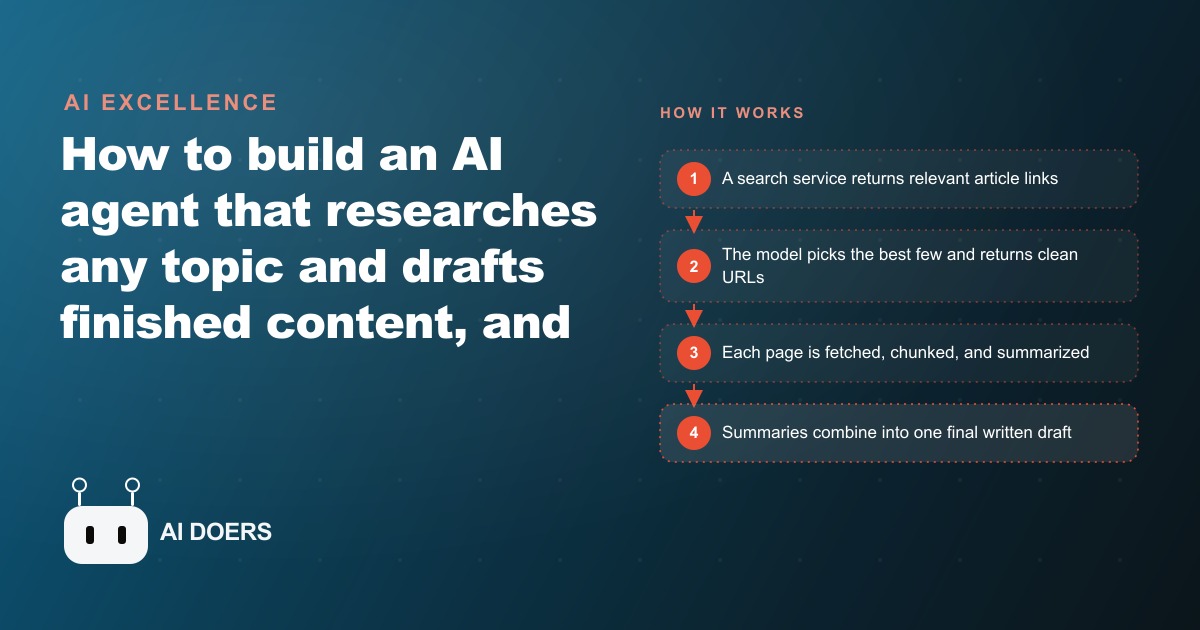 Build an Autonomous AI Researcher That Writes Content For You