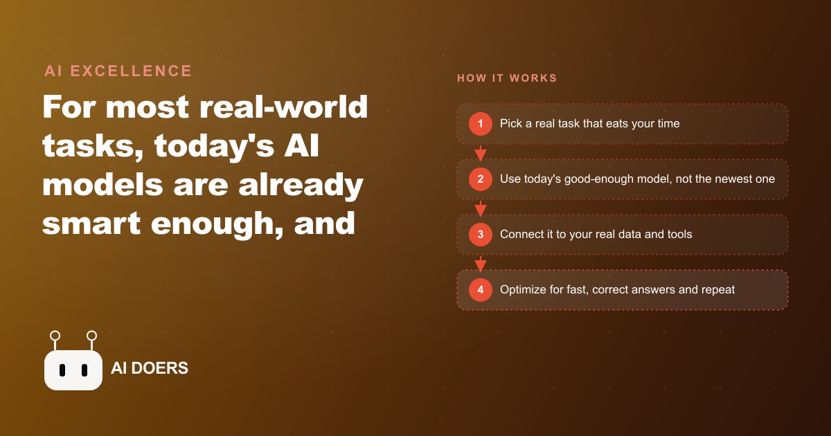 The Big Lie About Smarter AI Models, and What Actually Matters for Your Business
