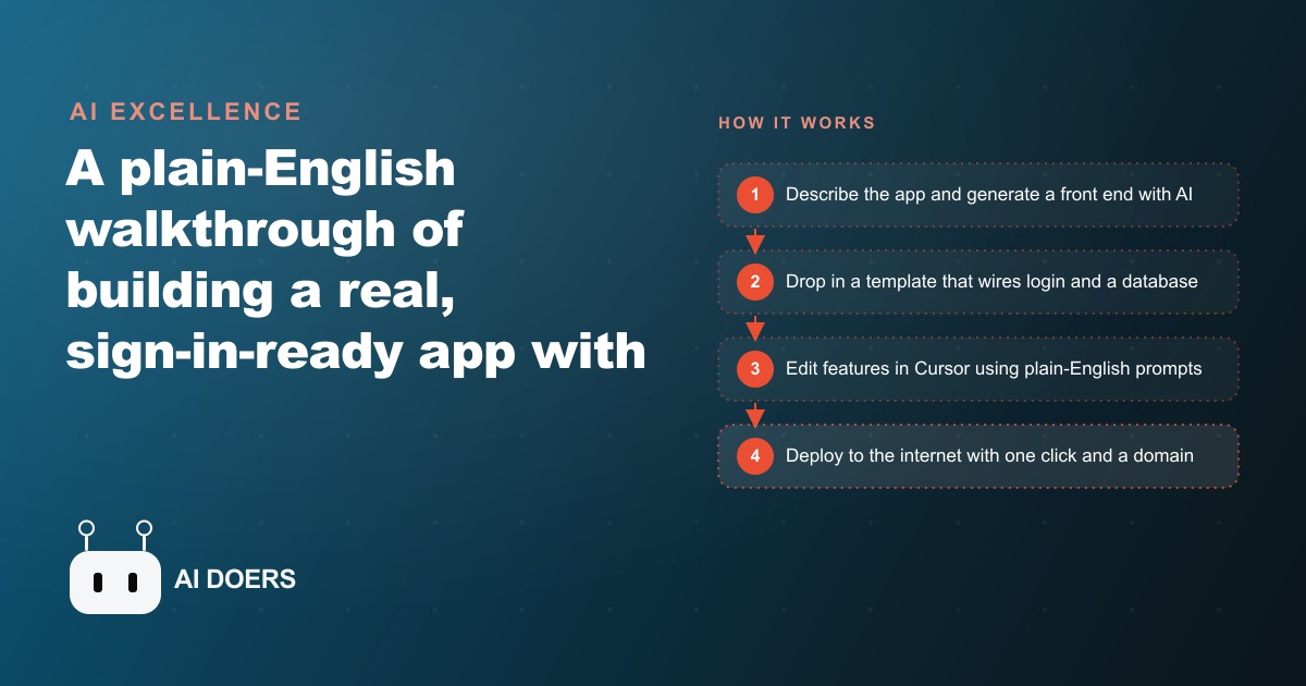 How to Build a Working App With No Code Using AI