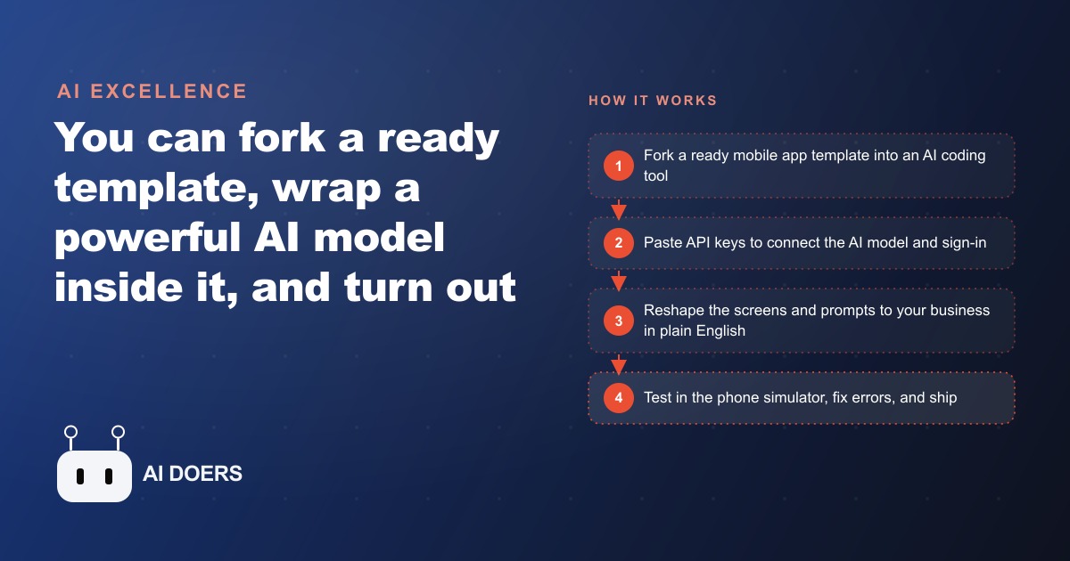 Build Your Own AI Mobile App In An Hour Without Coding
