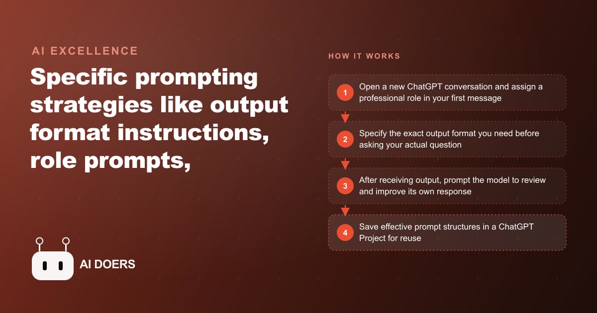 The ChatGPT Prompting Techniques That Actually Change Your Business Results