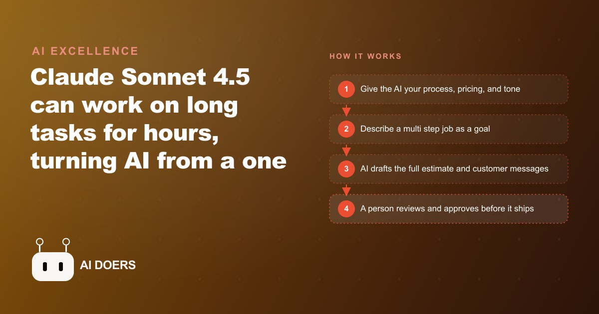 Claude Sonnet 4.5 and the Rise of AI That Finishes the Whole Job