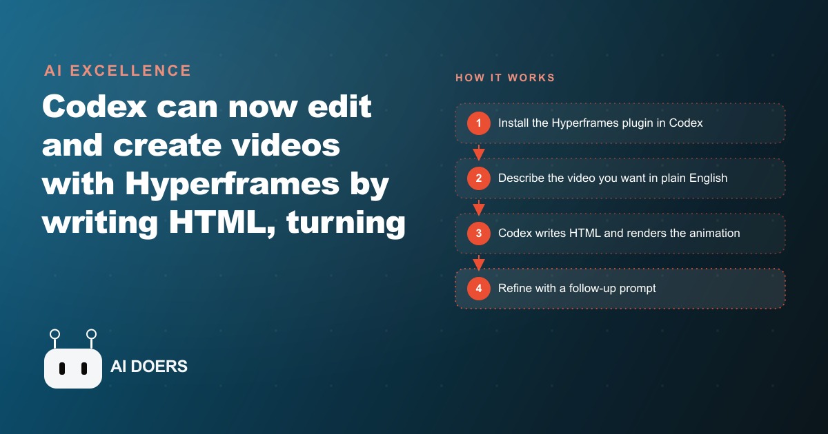 Codex Can Now Edit Video, and the Timeline Is Just Code