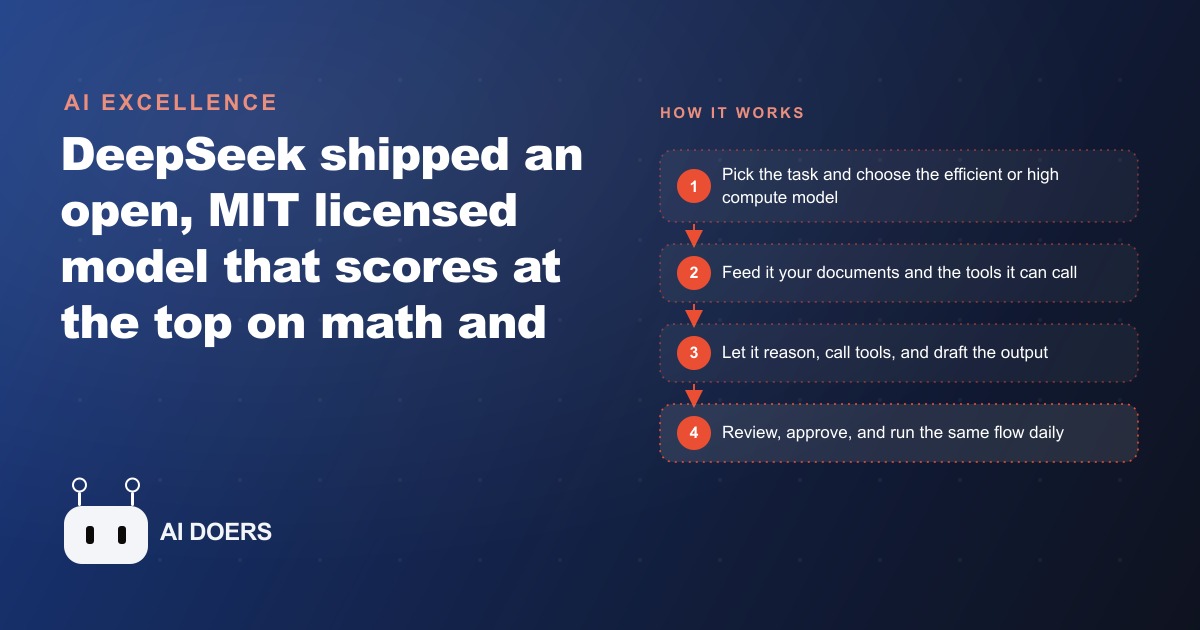 DeepSeek 3.2: A Cheaper Open Model That Acts Like a Frontier Agent