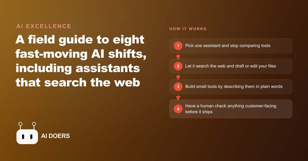 Eight AI Trends Reshaping Work, and What They Mean for a Real Business