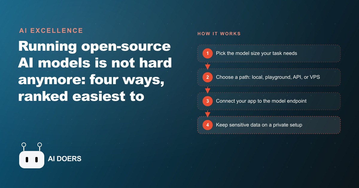Every Way to Run Open-Source AI Models, From Easiest to Hardest