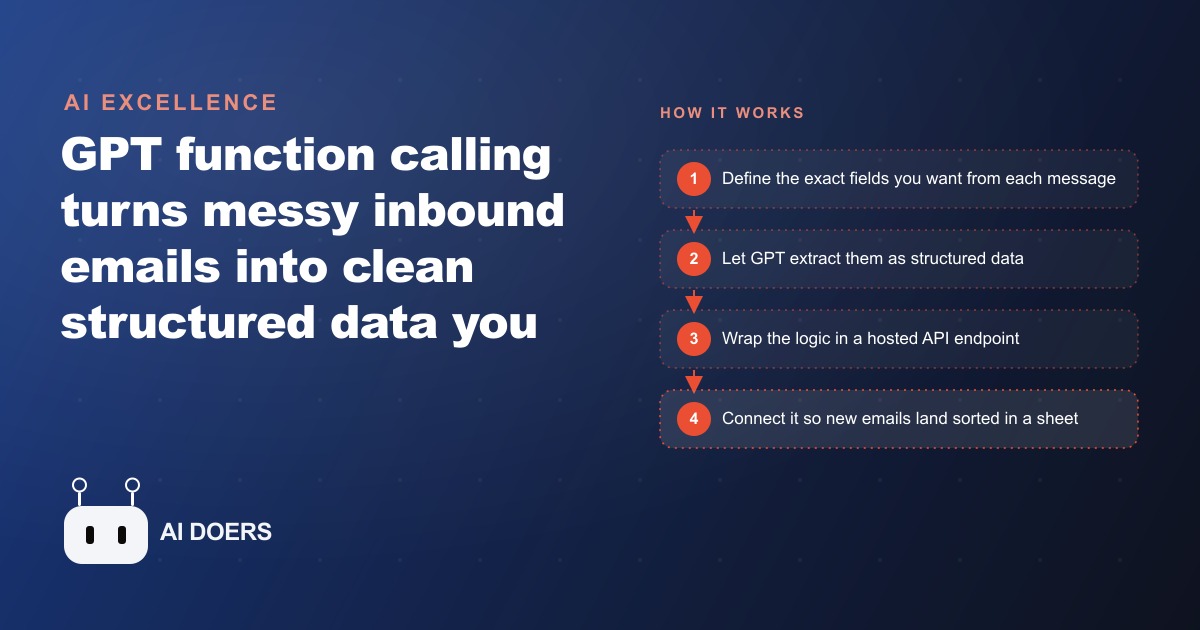 Extract Data And Automate Everything With GPT Function Calling