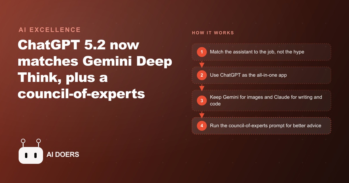 Gemini Deep Think vs ChatGPT 5.2, and the Prompt That Beats Them Both