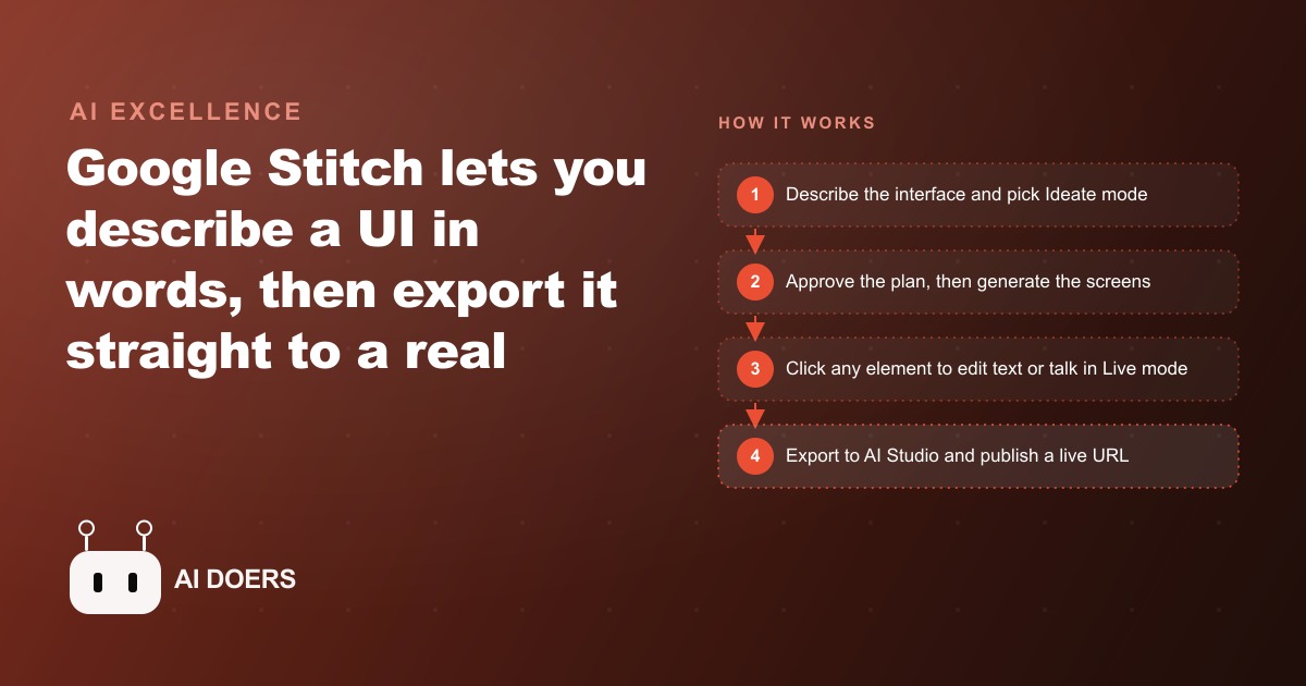 Google Stitch: How Vibe Design Turns a Prompt Into a Real Website