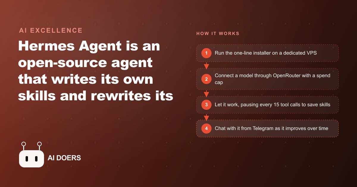 Hermes Agent: The Self-Improving AI That Writes Its Own Skills