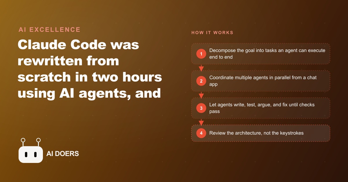 How Claude Code Got Clean-Room Rewritten in Two Hours