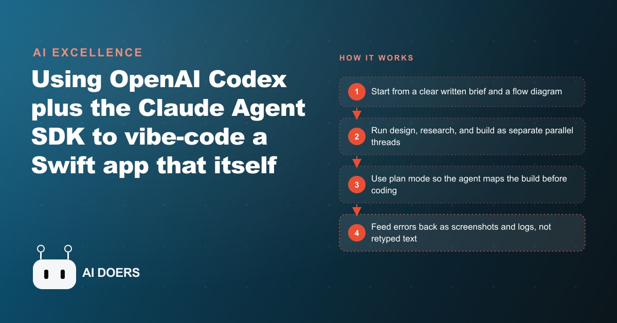 How One Builder Used OpenAI Codex and the Claude Agent SDK to Ship an App That Builds Apps