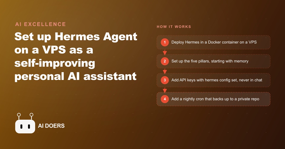 How To Set Up Hermes Agent As Your Personal AI Assistant