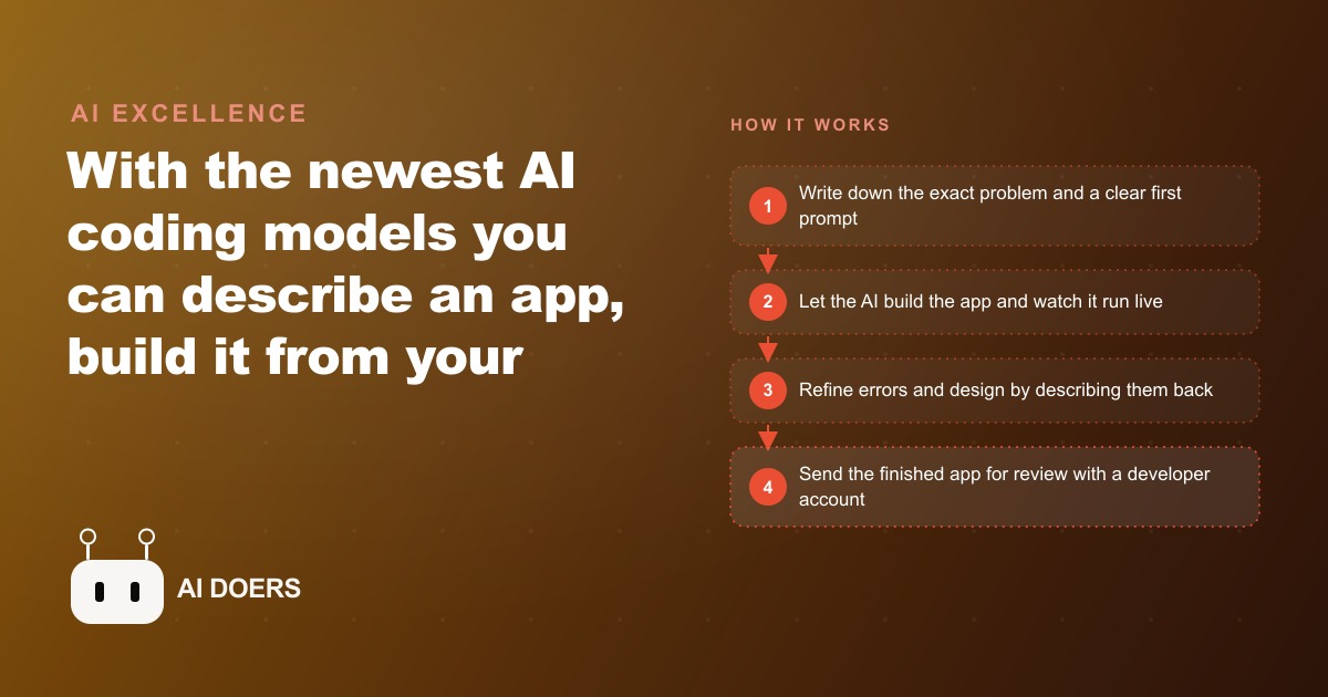 From Idea to App Store in One Sitting: Building a Mobile App With AI