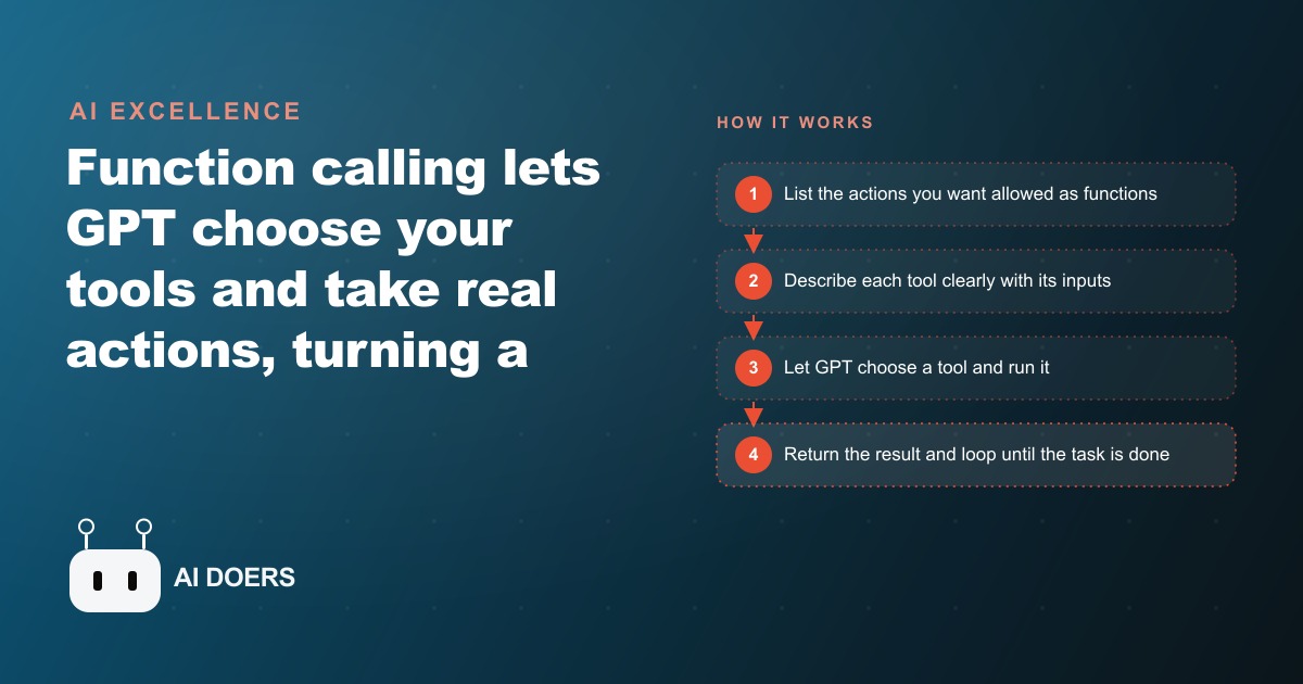 Let GPT Control Anything: A Plain Guide To Function Calling