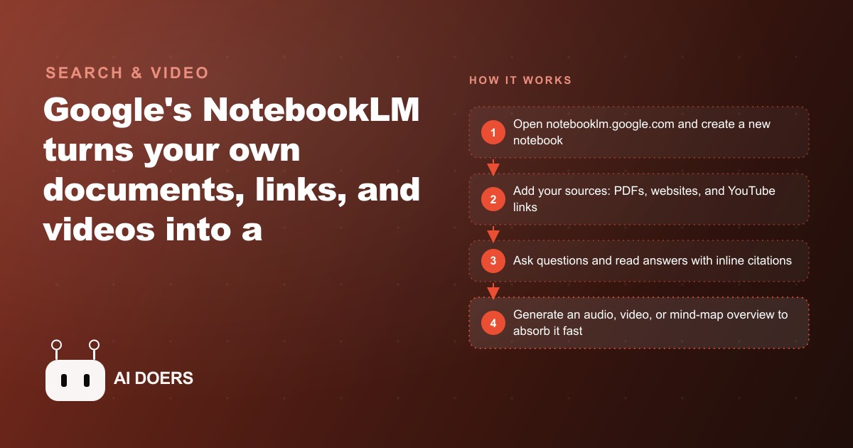 NotebookLM: The Free AI Research Assistant That Refuses to Make Things Up