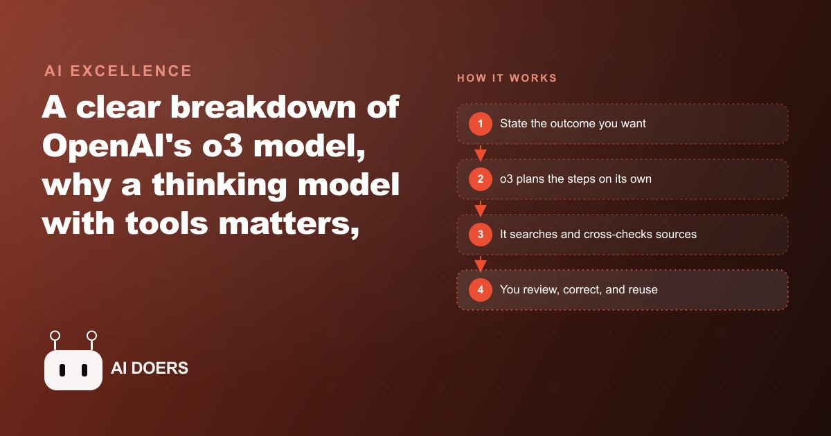 Why o3 Changes Everyday AI: Goal-Based Prompts That Just Work