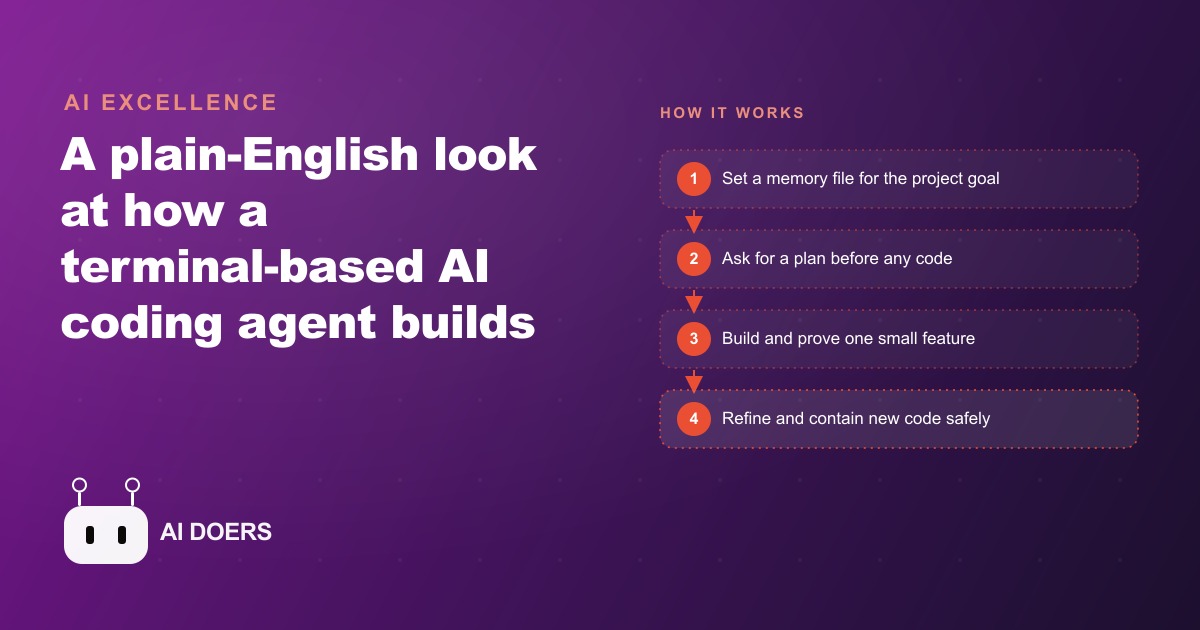 How a Terminal AI Coding Agent Builds Apps From a Single Prompt