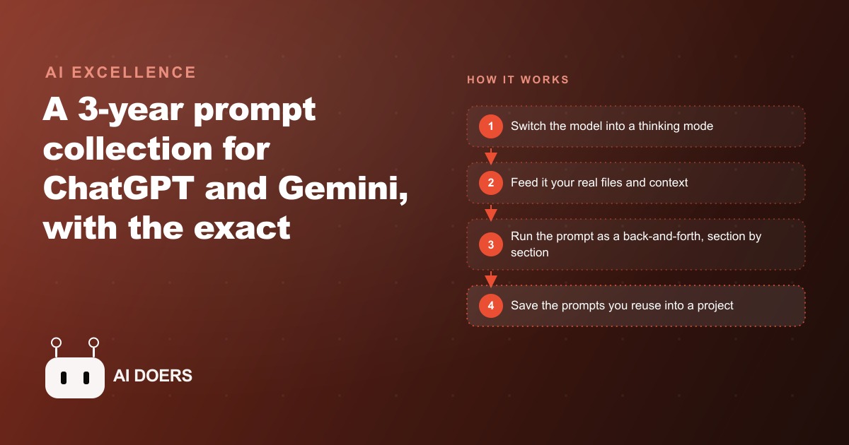 The AI Prompts That Actually Get Results in ChatGPT and Gemini