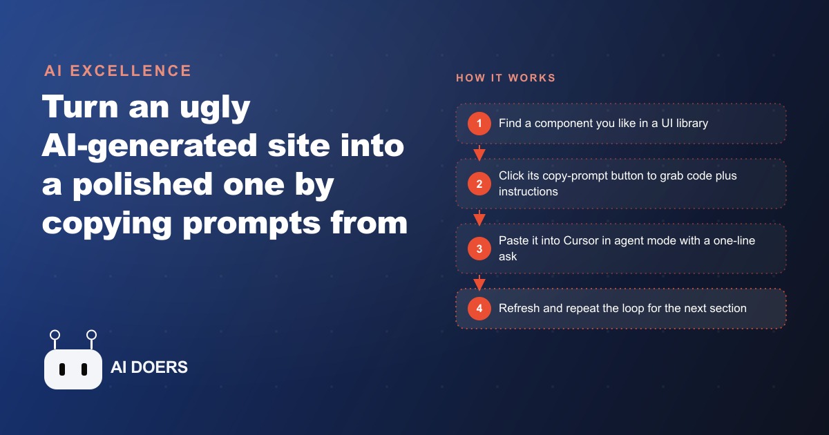 The Easiest Way to Build Fancy UI With Cursor, Windsurf, Bolt, or Lovable