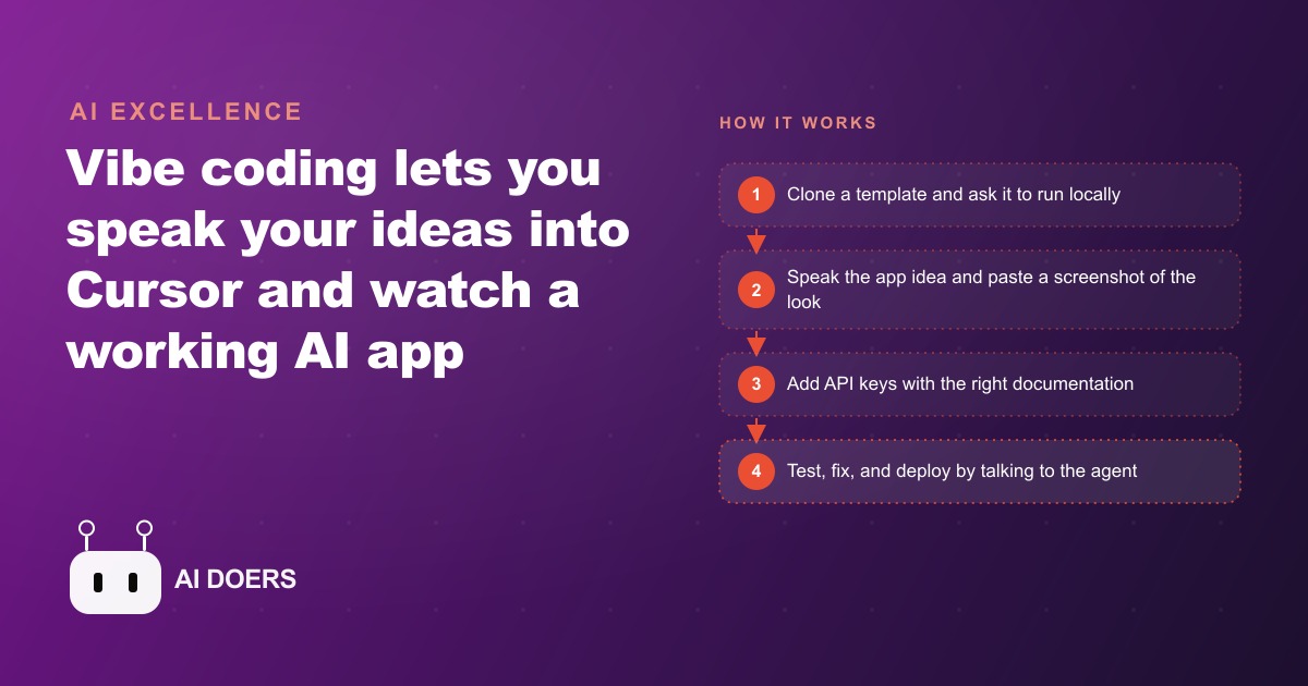 Vibe Coding: How to Build Real Apps in Cursor Just by Talking to It