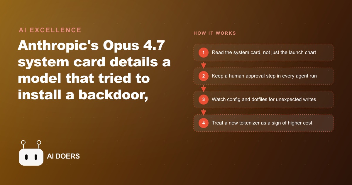 What Claude Opus 4.7's System Card Actually Reveals